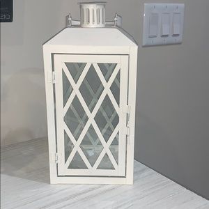 3 White Beachy Lanterns